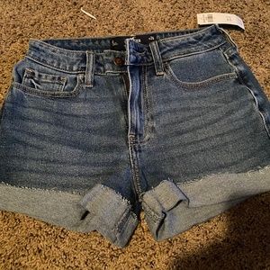 Hollister Blue Jean Shorts
